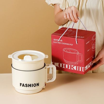 折叠电煮锅单人泡面锅宿舍学生多功能一人食家用迷你小型小煮锅