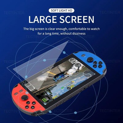 4.3/5.1 Inch Retro Handheld Game Player Built-in 13000+ Clas