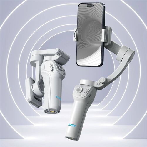 M01 3-Axis Smart Gimbal Handheld Stabilizer Selfie Tripod wi