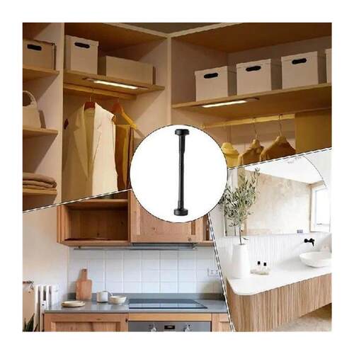 Curtains Rods No Drilling Stable Closet Rod Tension Rod