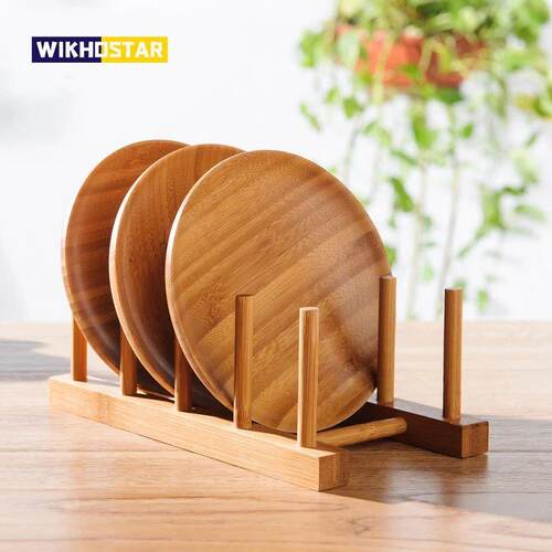 Kitchen Dish Drain Rack Tray Plate Drying Shelf Pan Cover St