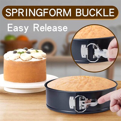 Cake Pan Set for Baking Non-Stick Springform Pans Set