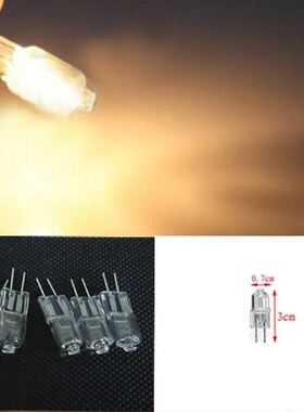 10个 g4 20w watt 12v halogen bi-pin light la水晶灯吊灯小灯泡