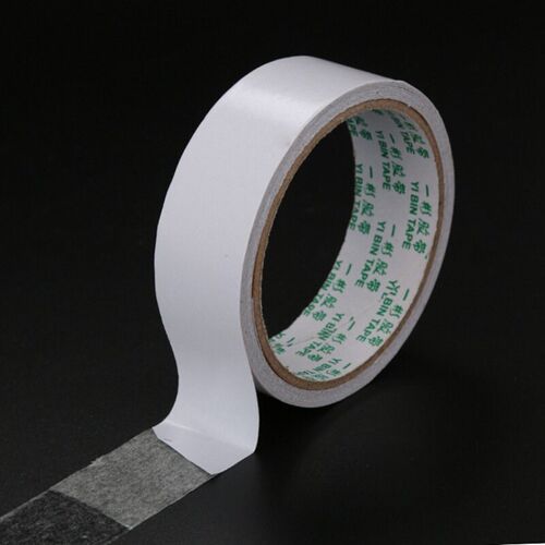 Width 5mm~20mm White Double Sided Tape Super Strong Adhesive