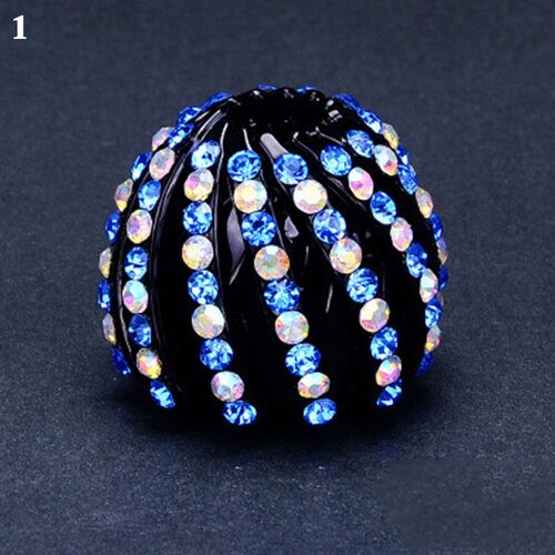 2022 Crystal Hair Clips Rhinestones tail Holder Hair Claw Ha