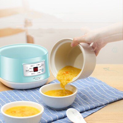 220V Multifunction Slow Cooker Electric Cooking Pot Ceramic