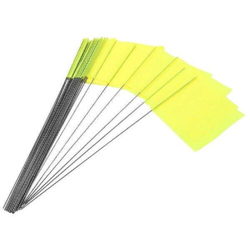 50 Pcs Flags Plant Dog Training Marking Pvc Garden