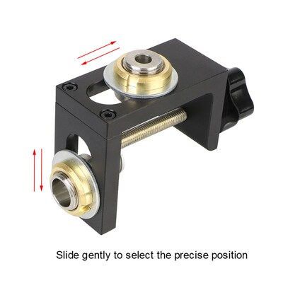 Adjustable Doweling Jig For Drilling Guide Locator Puncher