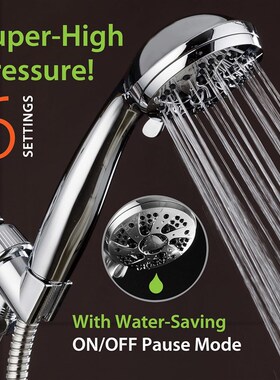 Handheld Shower Showerhead Chrome Shower Head Hand Held
