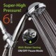 Shower Hand Showerhead Head Held Chrome Handheld