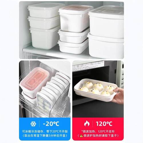 Scaled Freezer and Microwave Dual-use Freshness Box, Meat Co