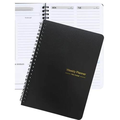A5 Agenda Planner Notebook Secret Diary Weekly Goal Habit Sc