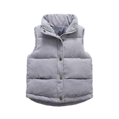 2023 Autumn Children Warm Thicken Vest Baby Cotton Waistcoat