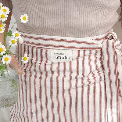 Korean Version Japanese Style Apron Simple Lady Daily Wear