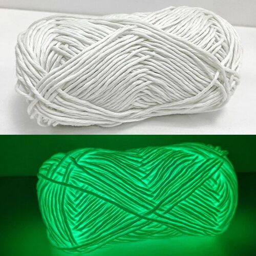 50g Novel Functional Yarn Glow In The Dark Luminous Yarn Han
