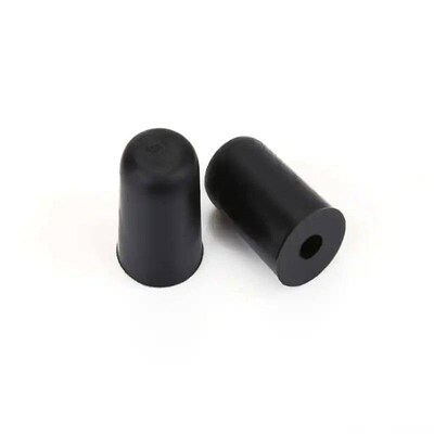 4Pcs Black Rubber Tip for Cello Endpin NOn Slip Cap Instrume