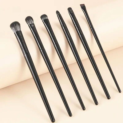 Natural Eye Makeup Brushes Set Eyeshadow Brush Eyebrow Conto