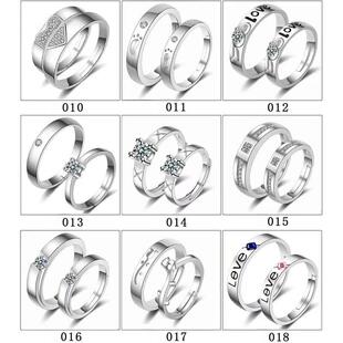 Moissanite six-claw diamond ring female proposal marriage op