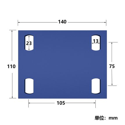 超重型万向轮寸寸铁芯尼龙轮带刹车定向轮载重1吨8寸耐磨省力