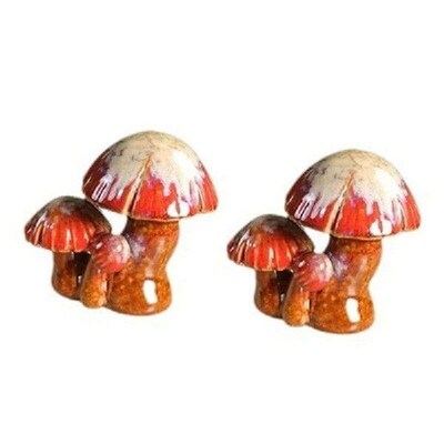 Toilet Bolts Caps Covers 2Pcs Resins Mushroom Designs for