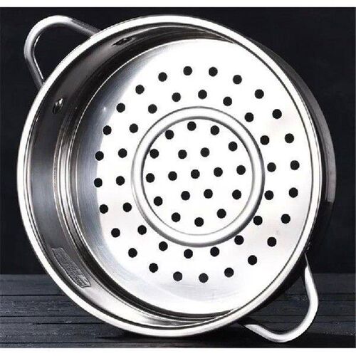 304 Stainless Steel Steamer Basket with Double Ear Rice