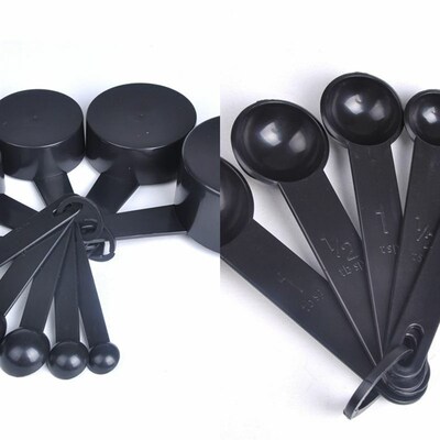 10 x Plastic Measuring Spoons Cups Tablespoon Set Tools For
