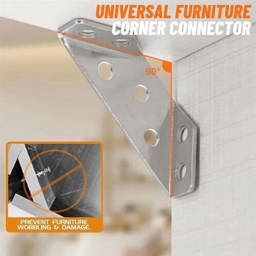 10/20/40/50pcs Thickened Stainless Steel Angle Code 90 Degre