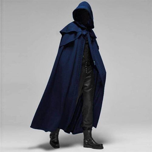 Halloween party men long Cape cosplay 万圣节披风长袍斗篷男