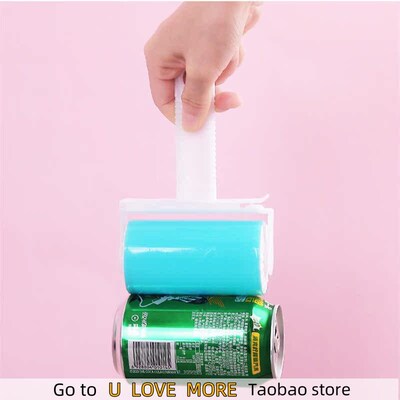 Hair Sticky Roller With Lid Washable Hair Rolling Lint Remov