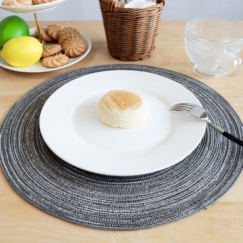 Nordic Style Circular Placemat Coaster Heat Insulation Pad f