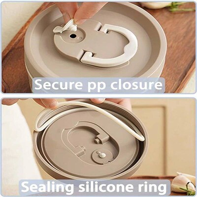 Portable Insulated Food Lunch Container Set with Thermal Lun