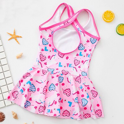 Cute Swimwear Girls Unicorn One Piece Swimsuit for kids Baby