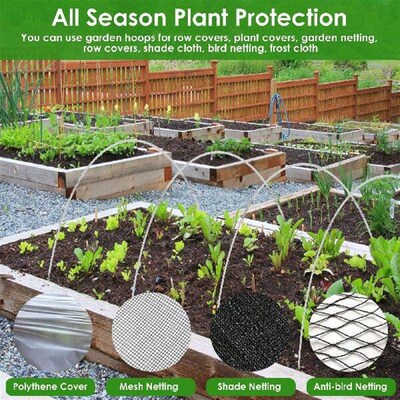 Garden Greenhouse Hoops Planting Tunnel Garden Seedling