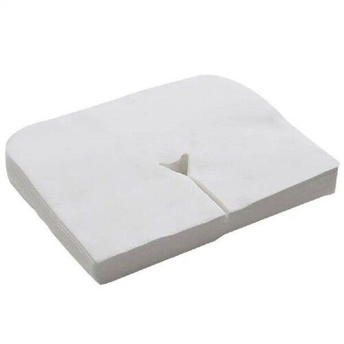 100pcs Disposable Headrest Covers Massage Bed Hole Pads