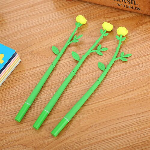 Creative Stationery Small Fresh Flower Shaped Neutral Pen C
