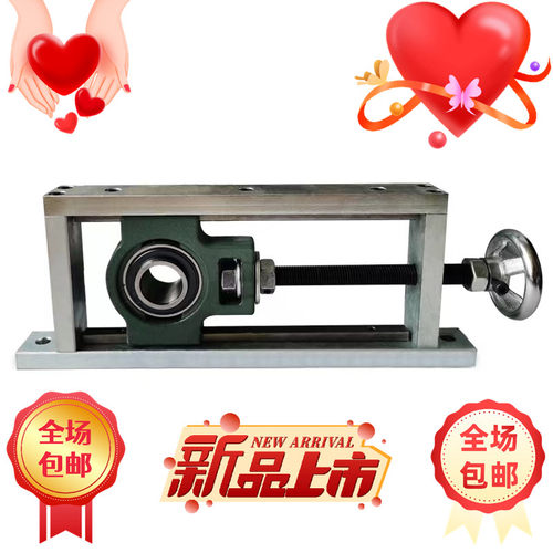 重型万向调心滑道轴承座滑块205调节支架UC20球面207滑动卧式20