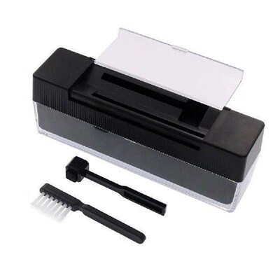 2 in 1 LP Vinyl Record Cleaner Cleaning Brush Dust Remover