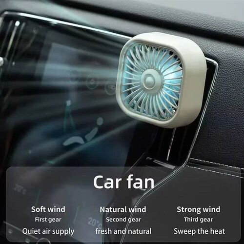New Car Air Conditioner Fan Air Outlet Fan Three-Speed Adjus