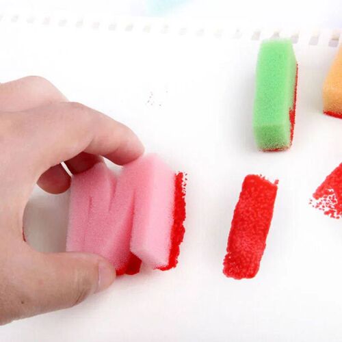 26Pcs/Set Baby Art Tool Drawing Toys Sponge ABC Letter Stamp