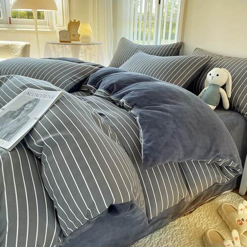 bed sheets set cotton quilt duvet cover beddings 4sets Queen