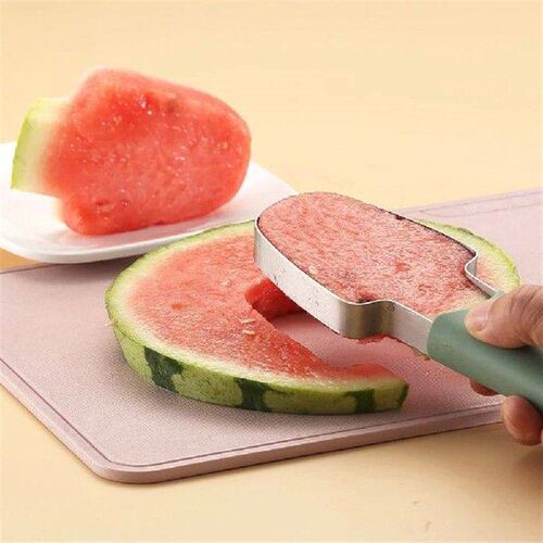 3-in-1 Watermelon Fork Slicer Cutter Melon Cutter Knife