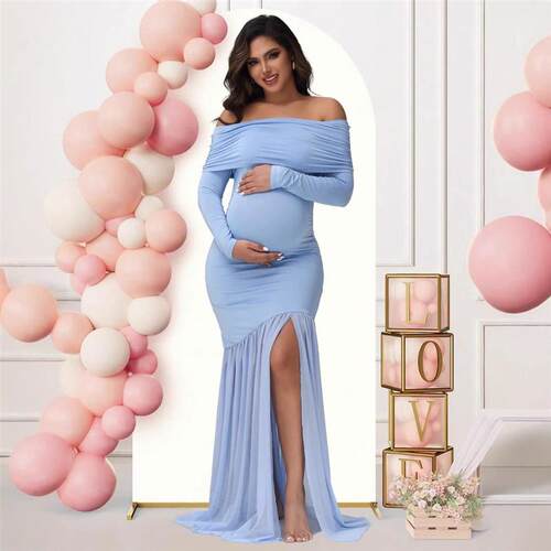 New maternity dress spring pregnant woman skirt temperament