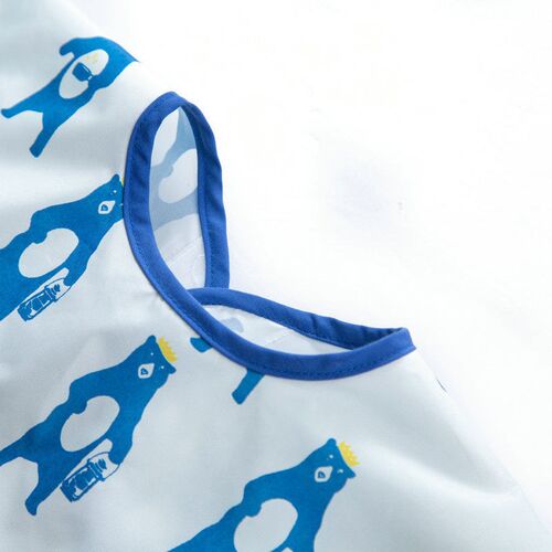 Full Waterproof Film Covering Overalls Infant Long-Sleeved R