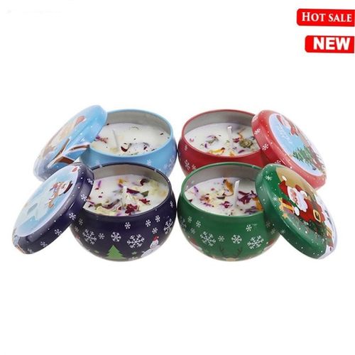 Christmas Scented candles Set 100% Soy wax Christmas gifts