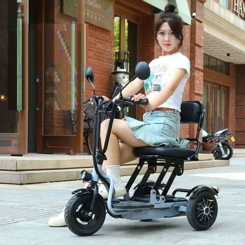 350W 3 Wheels 10 Inch Folding Electric Mobility Scooter EU W