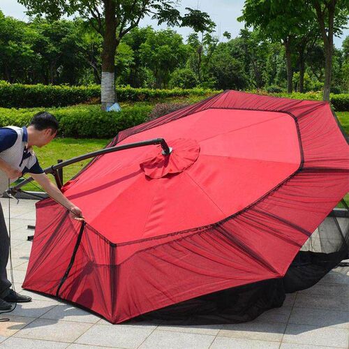 Outdoor Net Patio Umbrella Netting Screen UV Resistant