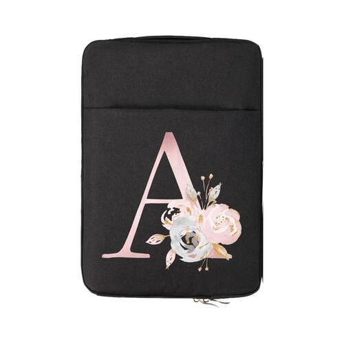 Laptop Sleeve Bag for 11 12 13 14 15 Inch Pink Flower Print