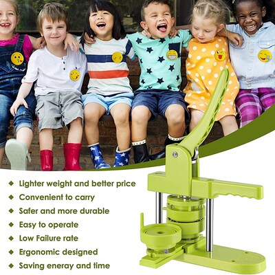 Badge Pin Button Maker Machine DIY 25/32/37/44/58MM Badges S