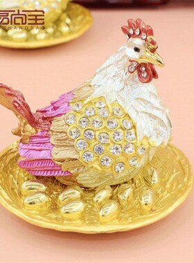 Alloy enamel color handmade art will sell business gifts hen