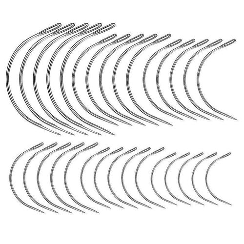Curved Hair Needles for Human Hair Weaving C型针 hair needle